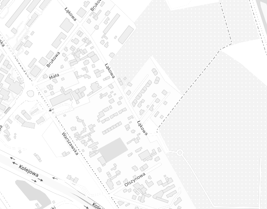 Mapa z adresem organizacji
