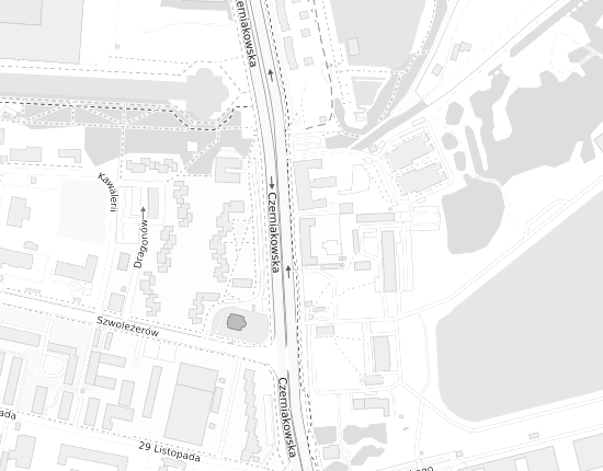 Mapa z adresem organizacji