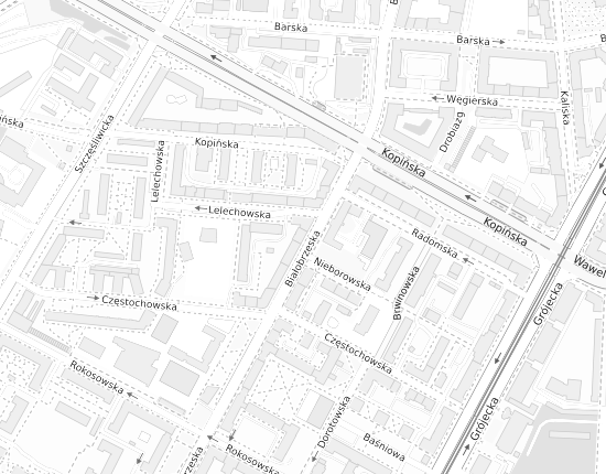 Mapa z adresem organizacji