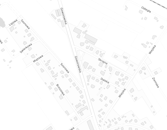 Mapa z adresem organizacji