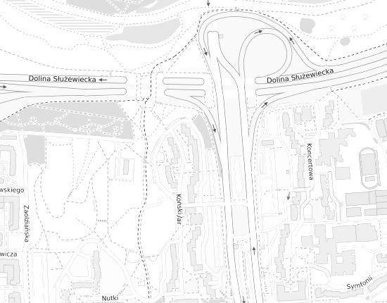 Mapa z adresem organizacji