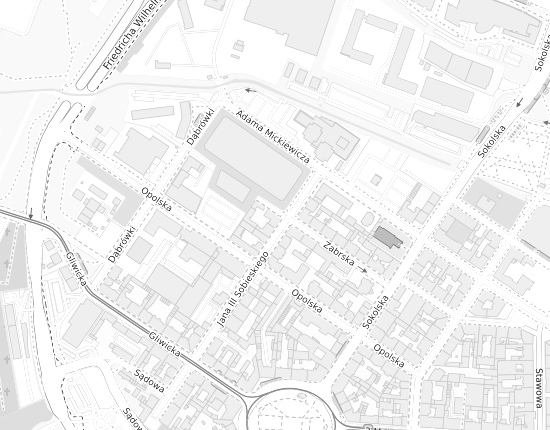 Mapa z adresem organizacji