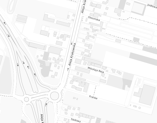 Mapa z adresem organizacji