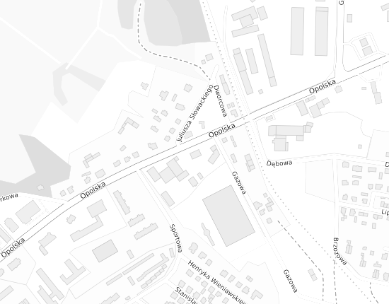 Mapa z adresem organizacji