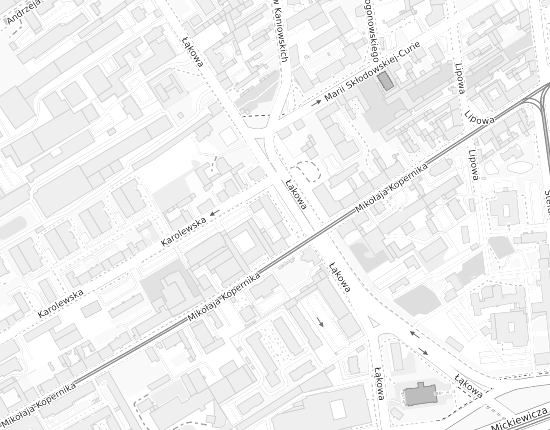 Mapa z adresem organizacji