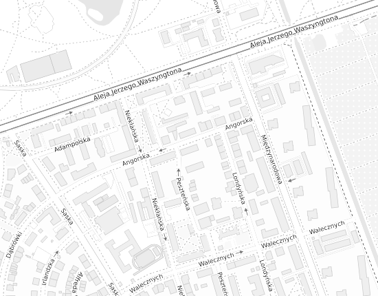 Mapa z adresem organizacji