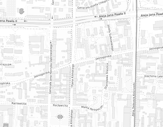 Mapa z adresem organizacji