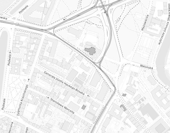 Mapa z adresem organizacji