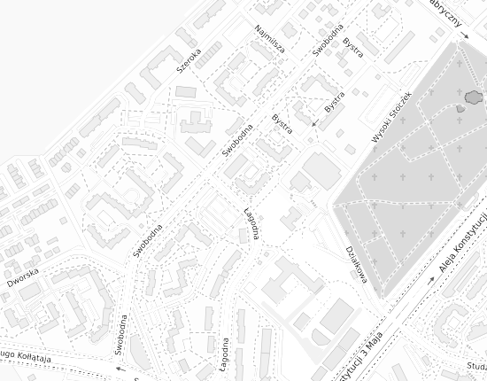 Mapa z adresem organizacji