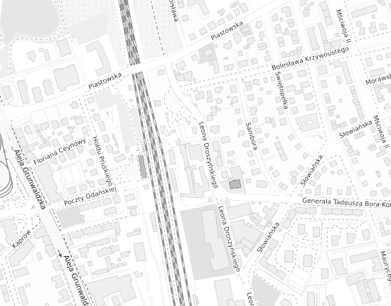 Mapa z adresem organizacji