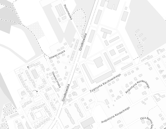 Mapa z adresem organizacji