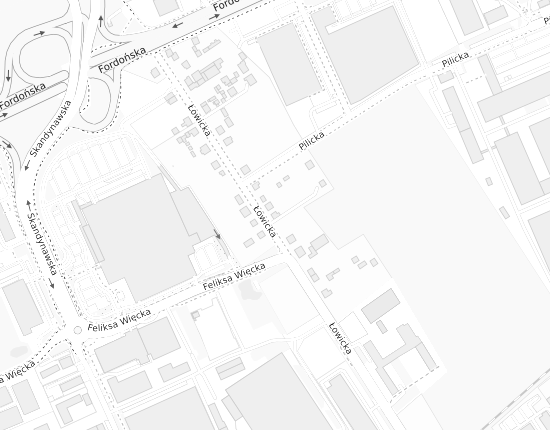 Mapa z adresem organizacji