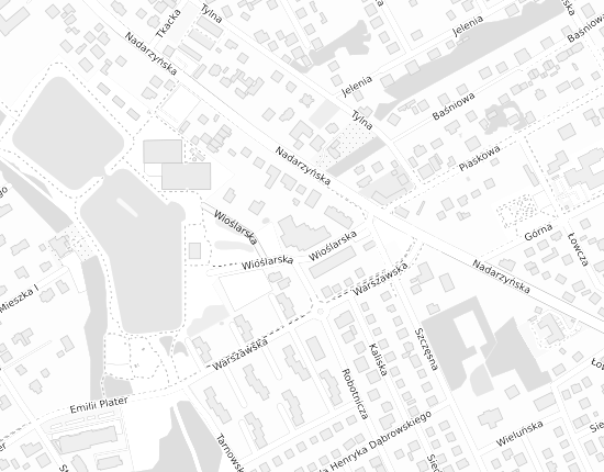 Mapa z adresem organizacji