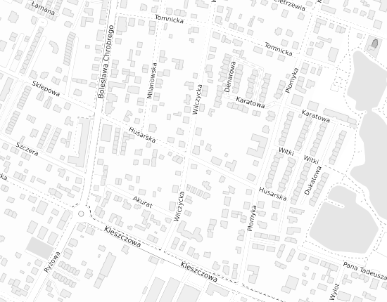 Mapa z adresem organizacji