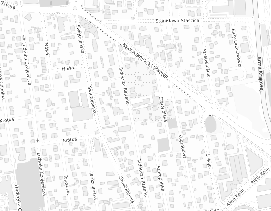 Mapa z adresem organizacji