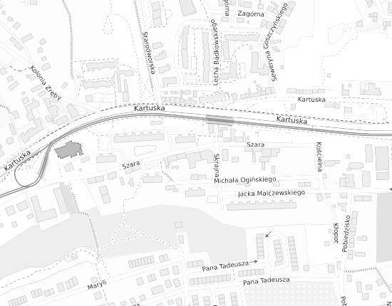 Mapa z adresem organizacji