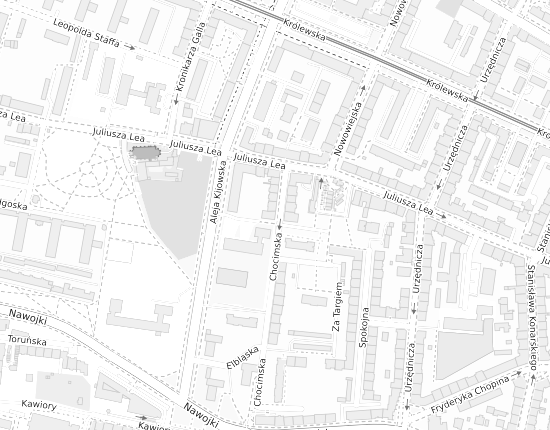 Mapa z adresem organizacji