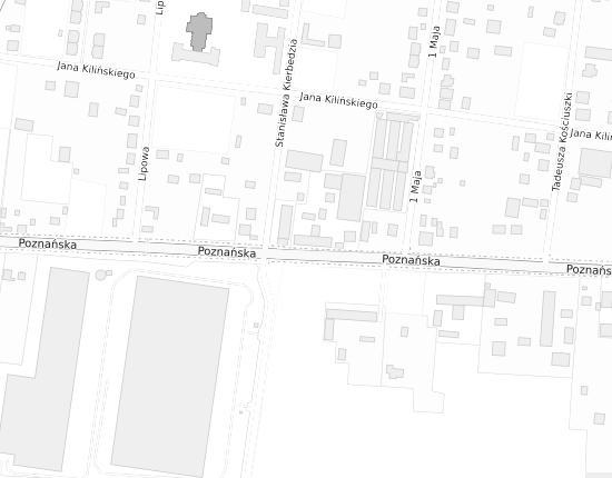 Mapa z adresem organizacji