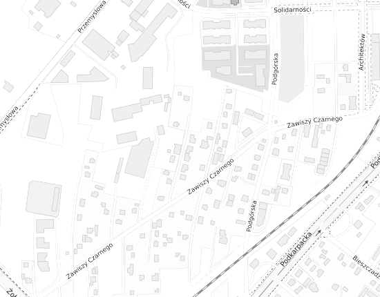 Mapa z adresem organizacji