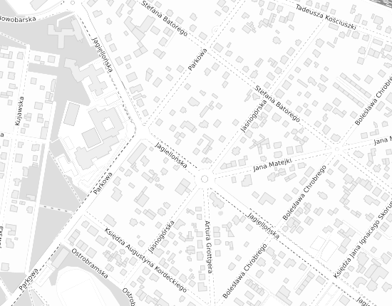 Mapa z adresem organizacji