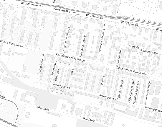 Mapa z adresem organizacji