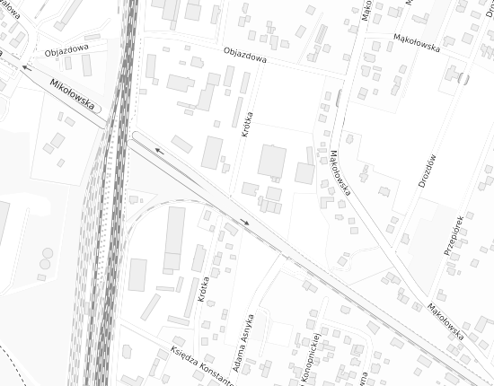 Mapa z adresem organizacji