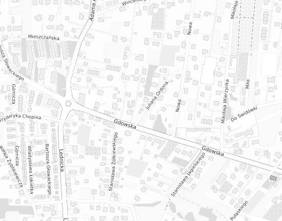 Mapa z adresem organizacji