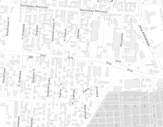 Mapa z adresem organizacji