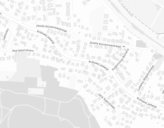 Mapa z adresem organizacji