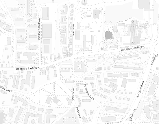 Mapa z adresem organizacji