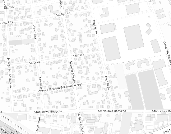 Mapa z adresem organizacji