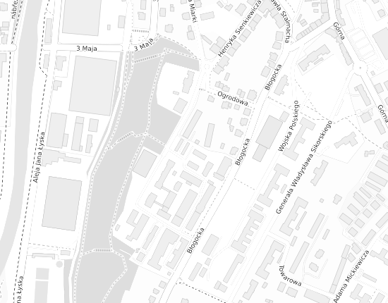 Mapa z adresem organizacji