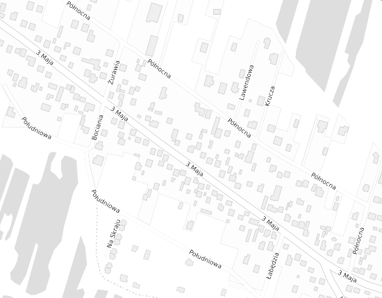 Mapa z adresem organizacji