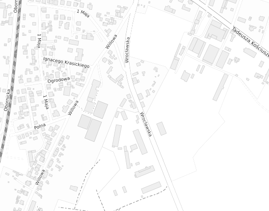 Mapa z adresem organizacji