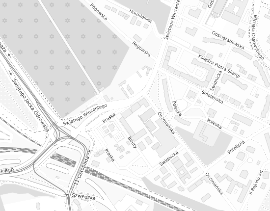 Mapa z adresem organizacji