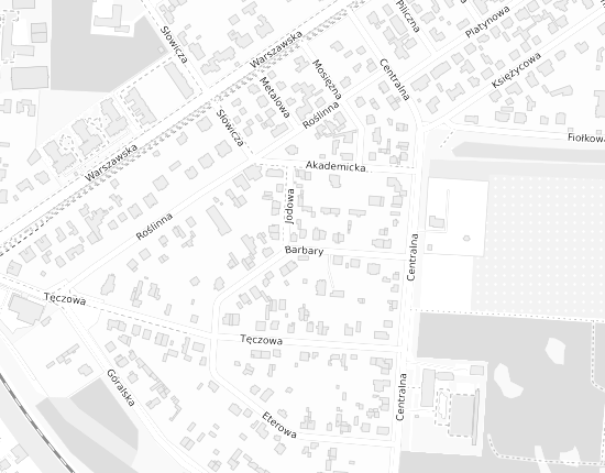 Mapa z adresem organizacji