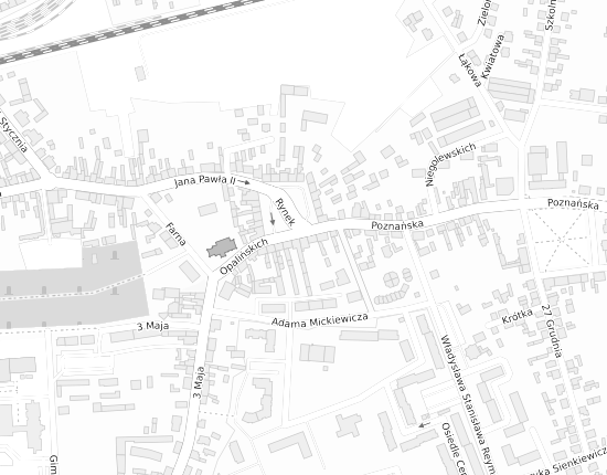 Mapa z adresem organizacji