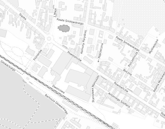 Mapa z adresem organizacji