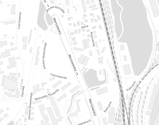 Mapa z adresem organizacji