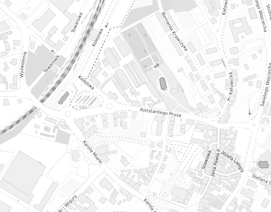 Mapa z adresem organizacji