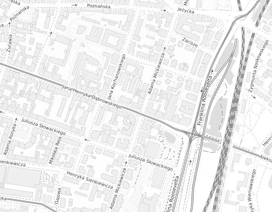 Mapa z adresem organizacji