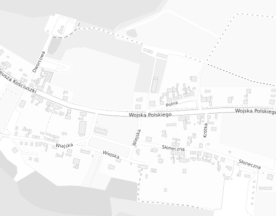 Mapa z adresem organizacji