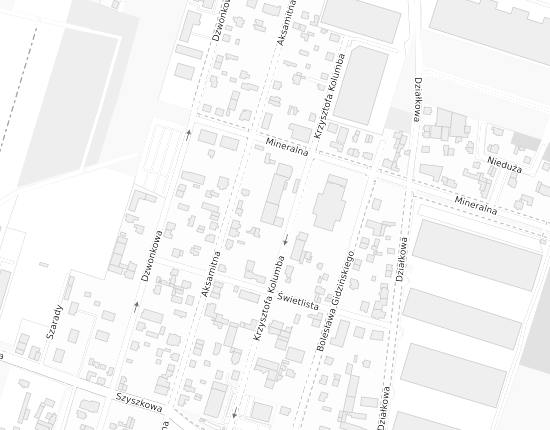 Mapa z adresem organizacji
