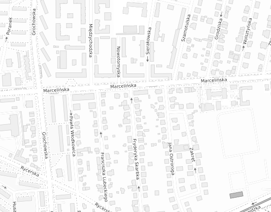 Mapa z adresem organizacji