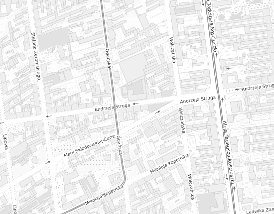 Mapa z adresem organizacji