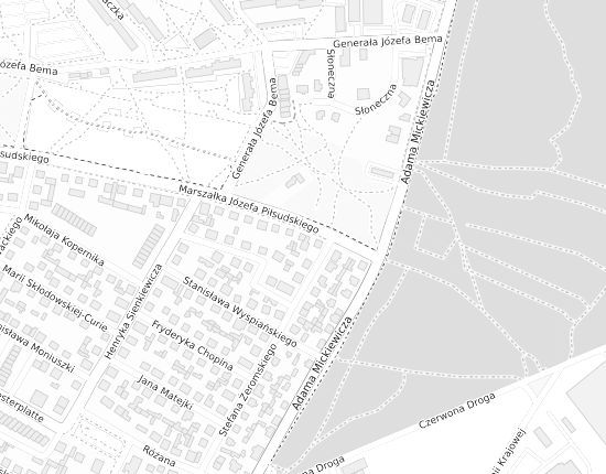 Mapa z adresem organizacji