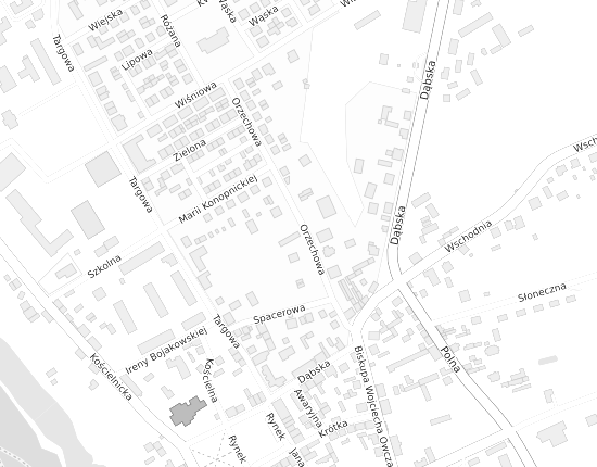 Mapa z adresem organizacji