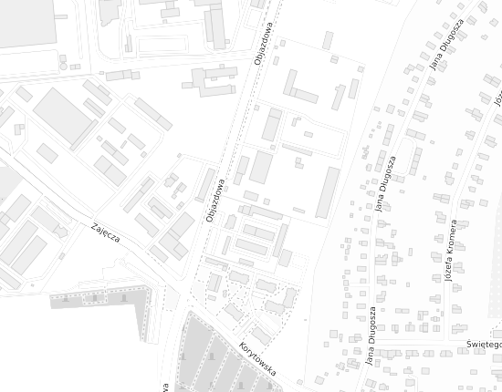 Mapa z adresem organizacji