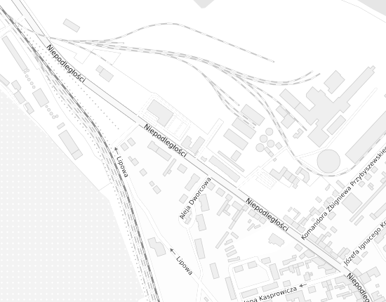 Mapa z adresem organizacji