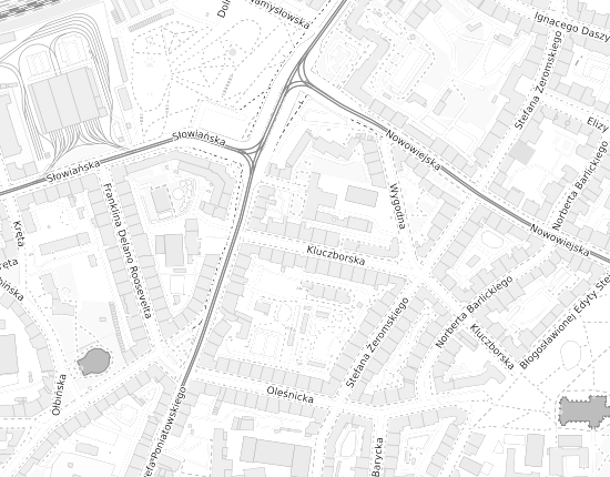Mapa z adresem organizacji